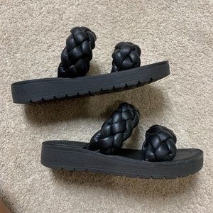 Madden Girl  Braided sandal size 7